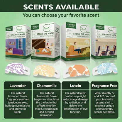 Self - Heating Steam Eye Mask - Kickin'On