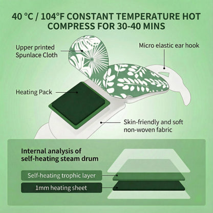 Self - Heating Steam Eye Mask - Kickin'On